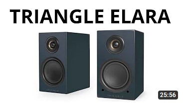 [해외리뷰] TRIANGLE ELARA POWERED SPEAKERS WITH A BUILT-IN PHONO AMPLIFIER. SHO...